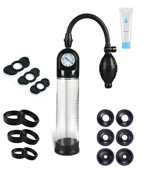 Penis Pump Sucking Masturbator Penis Enlargement Vacuum Pump Penis Extender Man Sex Toys Enlarger Adult Product for Men