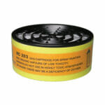 Gas Cartridge For Spray Painting And Organic Vapours Of Low Toxicity