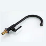 Black Single Cooling Adjustable Kitchen Faucet