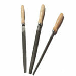 8 " 3Pcs File Set Wooden Handle