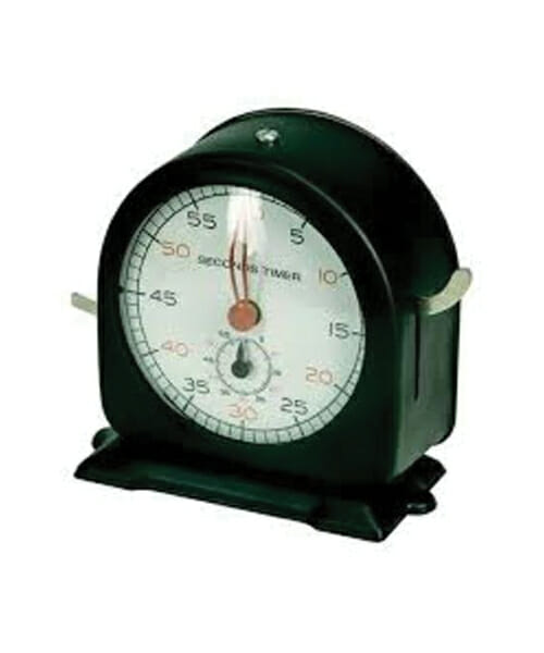 Plastic Black Stop Clock Psaw